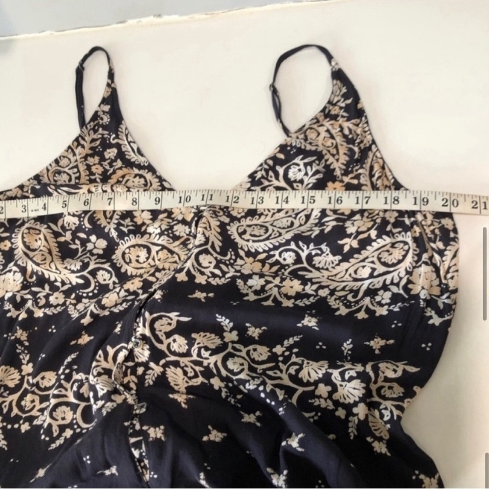 Billabong Navy and Cream Maxi Dress - Picture 9 of 16